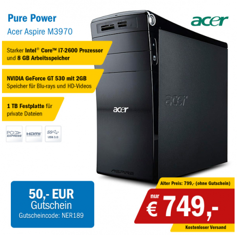Pc Spezialist Newsletter Leistungsstarke Acer Desktop Pcs Mit 50