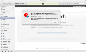 iPad-Fehler 4010: Screenshot von PC-SPEZIALIST, wie der Fehler aussieht.
