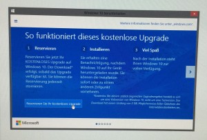 Update windows 10 registrieren