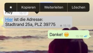 iOS 9.1 Markierungen