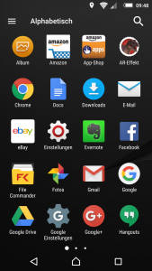 android smartphone apps installieren