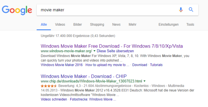 Microsoft Movie Maker