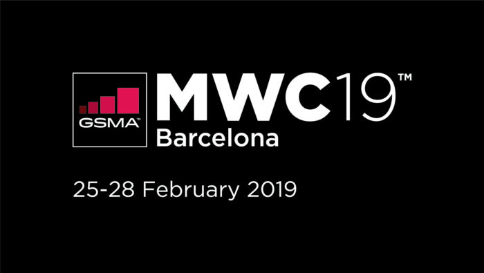 MWC 2019 Logo mit Datum