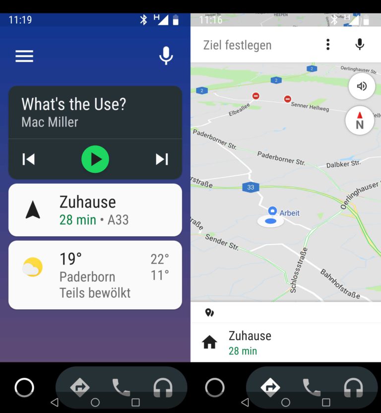 App Android Auto – Alternative zum InfotainmentSystem?