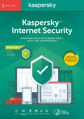 Das Bild zeigt die Kaspersky Internet Security® – 2020 inklusive Android-Schutz. Bild: Kaspersky