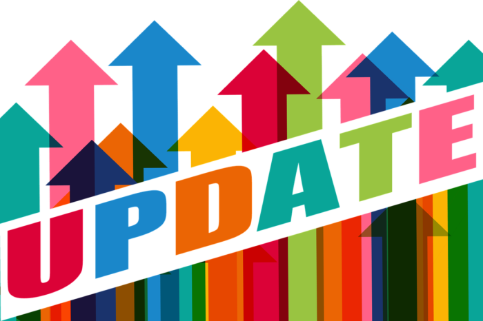 Microsoft Edge Update: Bild zeigt nach oben gehende Pfeile und den Schriftzug Update. Bild: Pixabay
