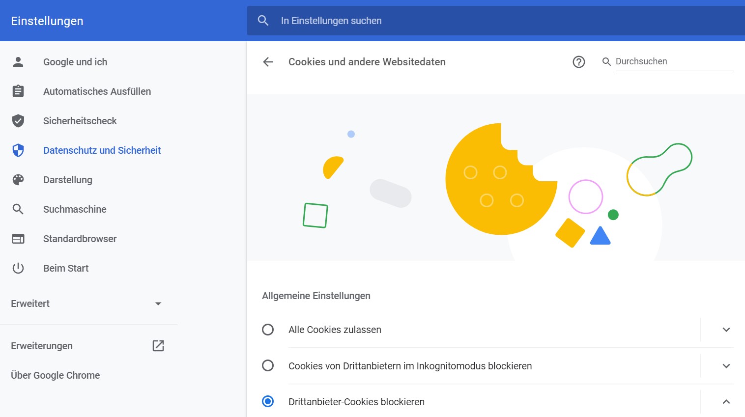 Chrome Cookies löschen Bug verhindert komplettes Cache leeren