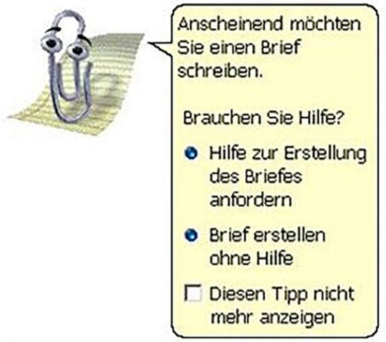 Karl Klammer ist zurück Microsoft belebt WindowsAssistenten wieder