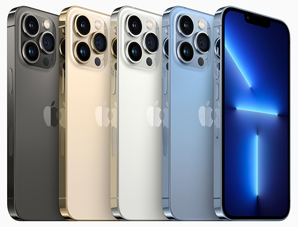 Apple-Event September 2021: Farben des neuen Apple_iPhone-13-Pro_©Apple