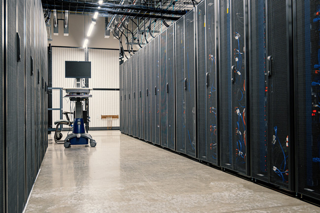Bundescloud: Serverraum, Datenzentrum. Bild: Pexels/@brett-sayles