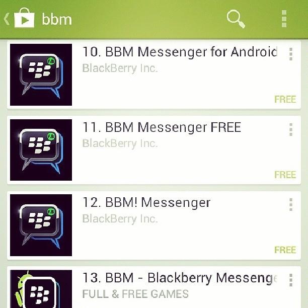 BBM Messenger Fke Apps (flickr)